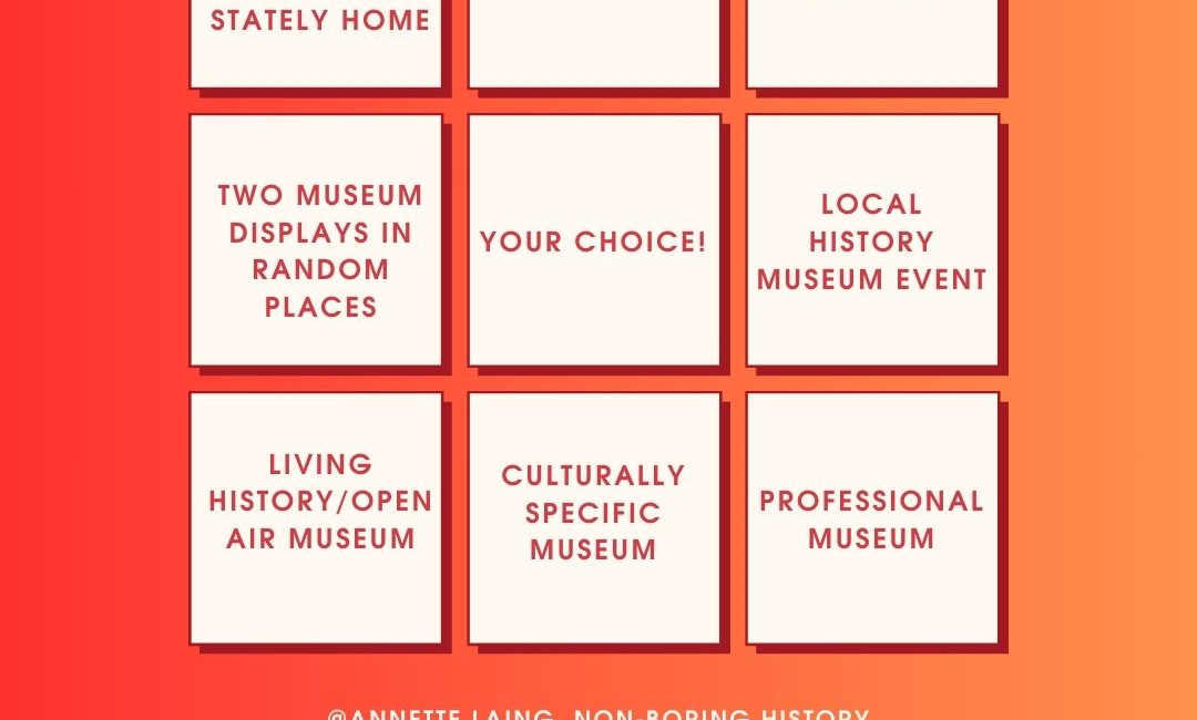 Summer Museum Bingo!