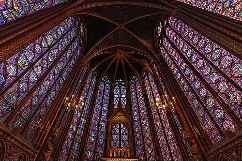 The apse of the upper chapel The apse of the upper chapel