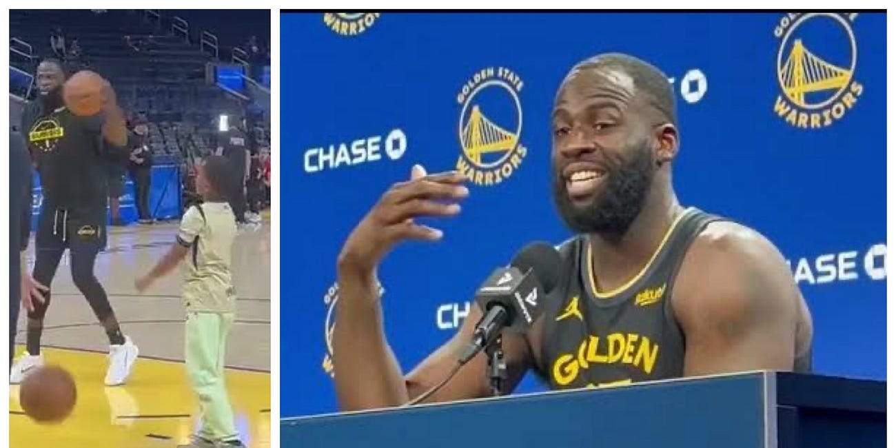 Draymond’s son DJ: “Why would they trade you?”