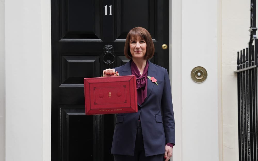Taxes, borrowing and spending up in Rachel Reeves' first Budget | The  Standard