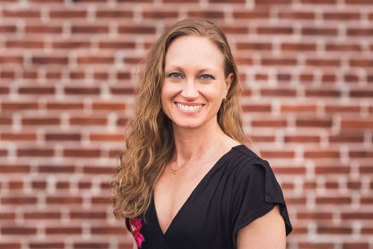 Meredith Miller Brick Wall Portrait Meredith Miller Brick Wall Portrait