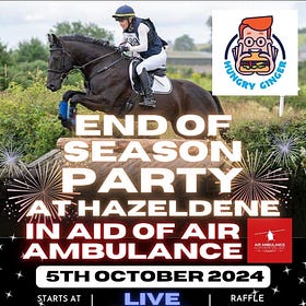 End of season party at Hazeldene