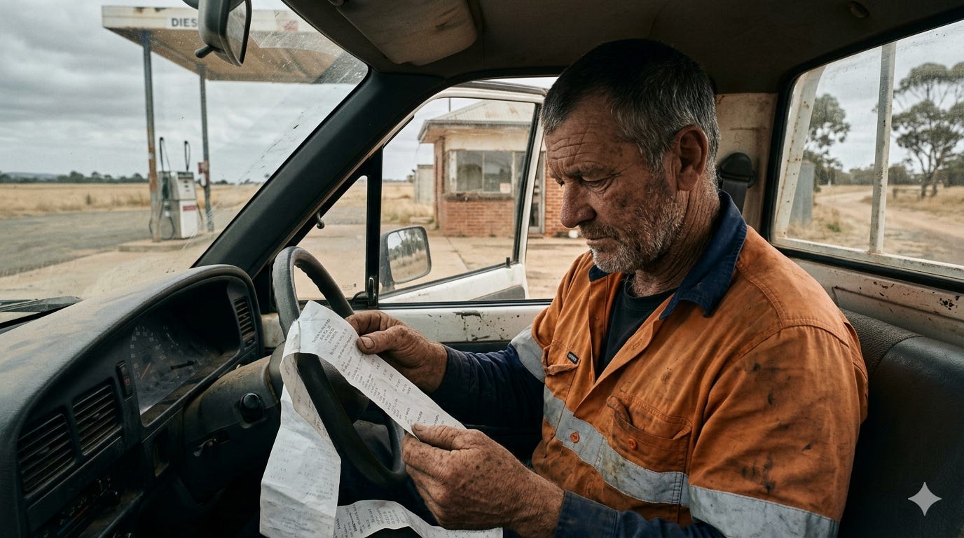 THE RECEIPT - by David Tyler - David’s Substack