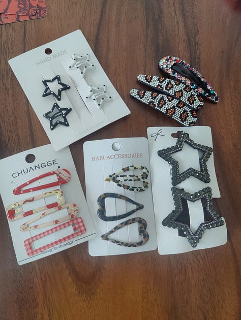 functional + fashionable souvenirs: Thai chili pastes, curry pastes, limited edition Kin Jay festival vegetarian Tom Yum ramen, second hand blouses, knock-off jibbitz and cute hair clips 