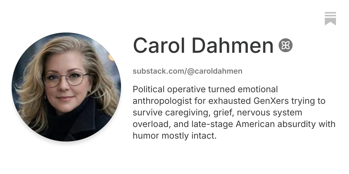 Carol Dahmen | Substack
