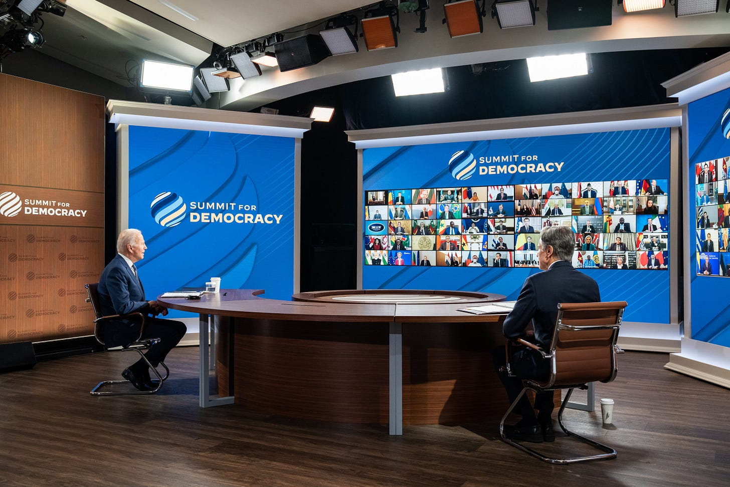United States President Joe Biden hosting the Summit of Democracy (Image: Twitter/@POTUS) United States President Joe Biden hosting the Summit of Democracy (Image: Twitter/@POTUS)