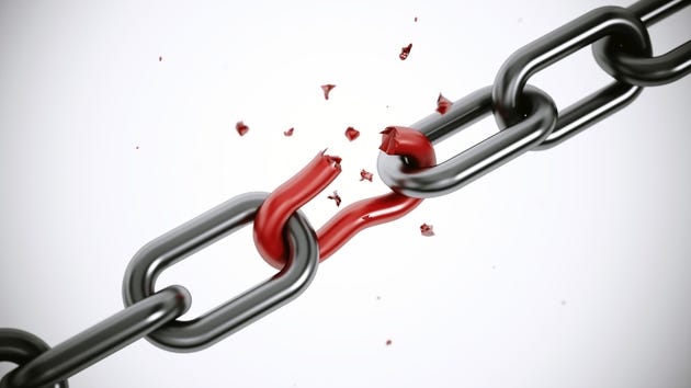 Breaking chains represents freedom while showcasing a powerful message of liberation and strength against adversity