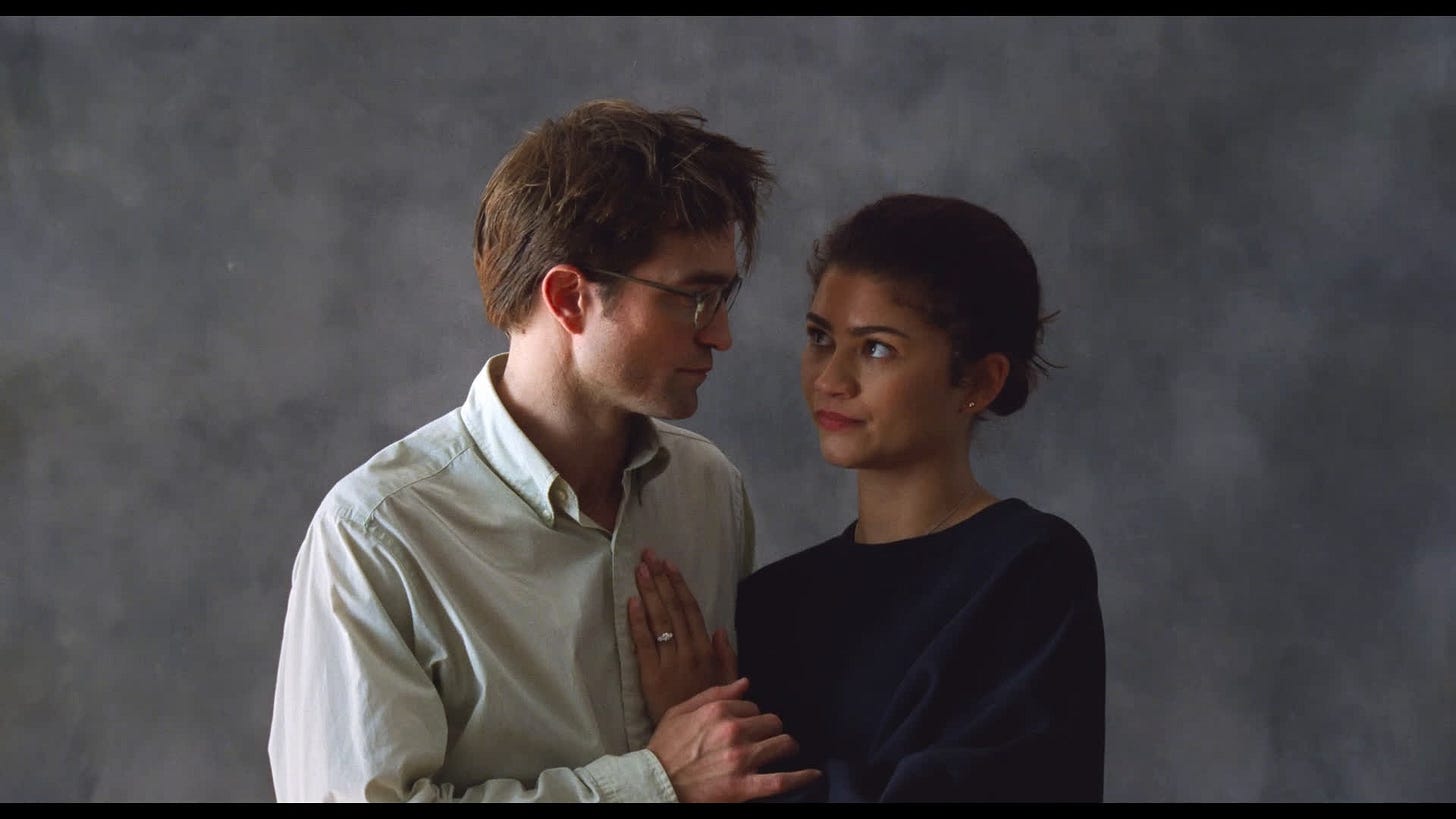 Robert Pattinson and Zendaya in The Drama Robert Pattinson and Zendaya in The Drama