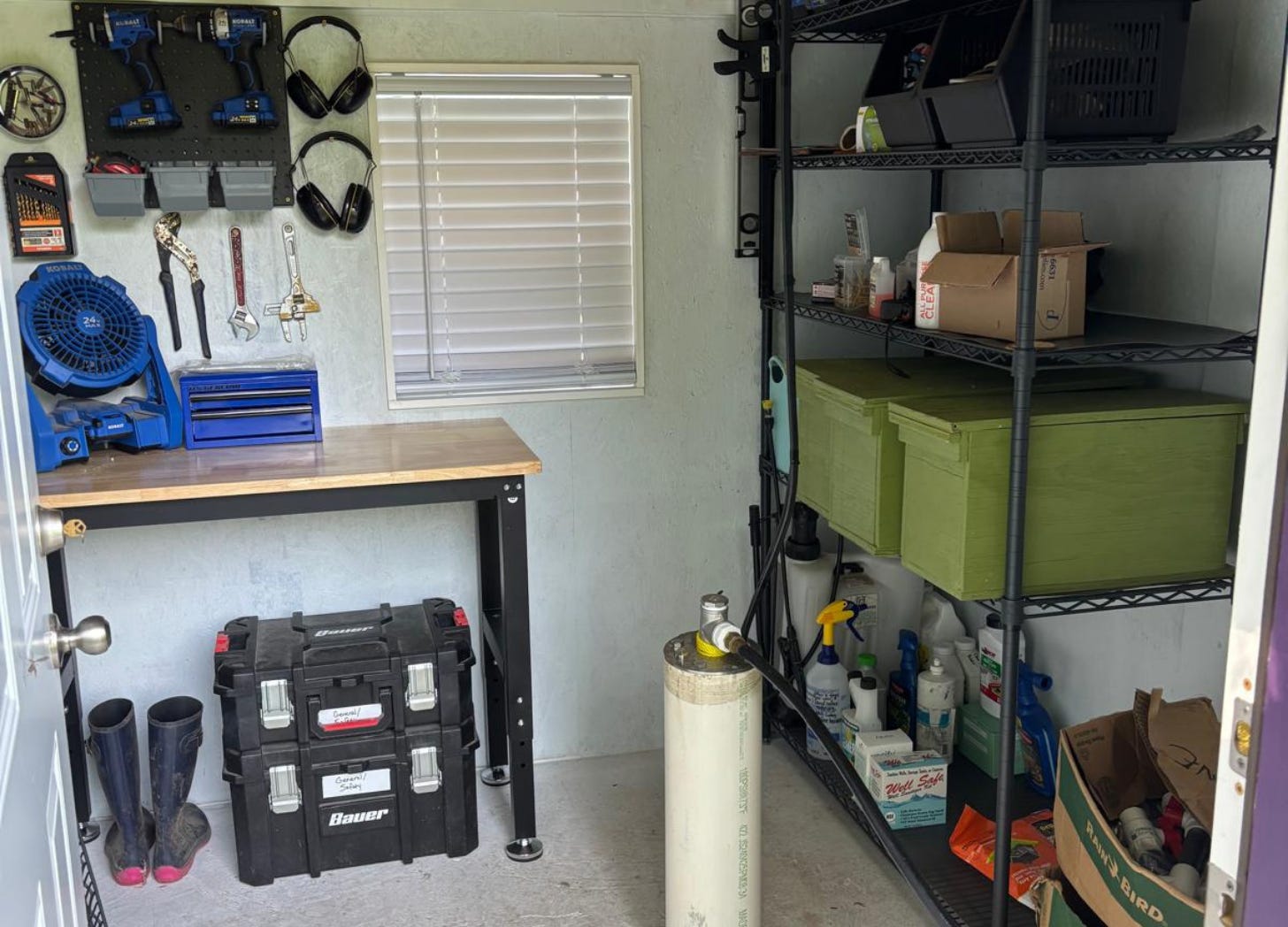 Finished interior Finished interior