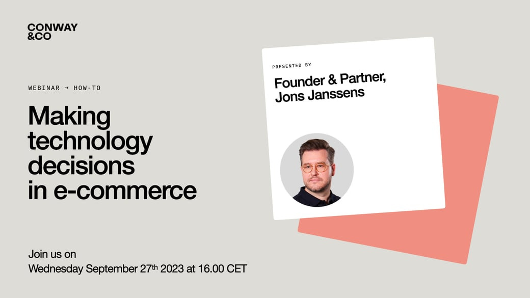 Cover_‎Webinar 03_Making technology decision in e-commerce