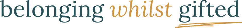 Belonging whilst Gifted