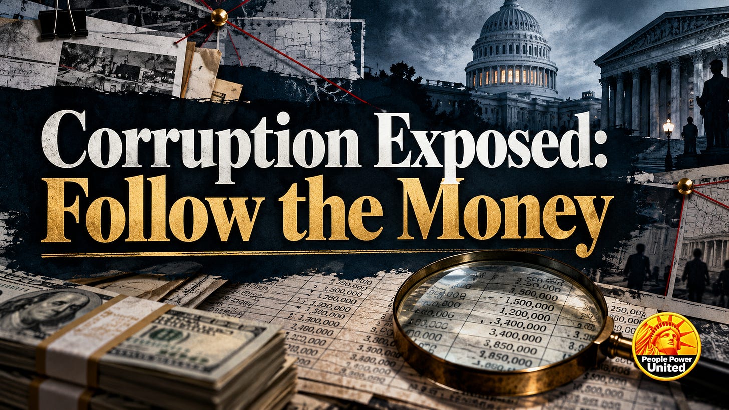 Corruption Exposed: Follow the Money | October 22, 2026.