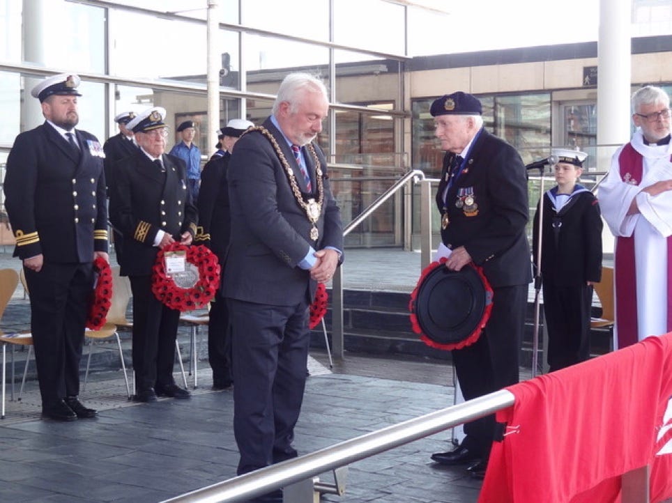 COUNCILLOR GRAHAM HINCHEY, LORD MAYOR OF CARDIFF