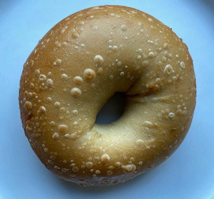Bagel top, February 2024 vs January 2023