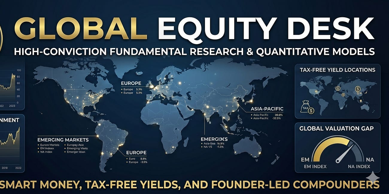 Global Equity Desk: Unlocking Value in Emerging Markets & Global Compounders
