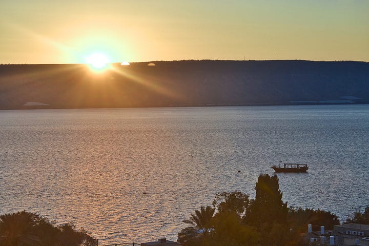 Pictures of the Sea of Galilee