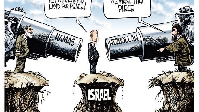 Ehud Olmert discovers a new meaning to the peace process in 2006.