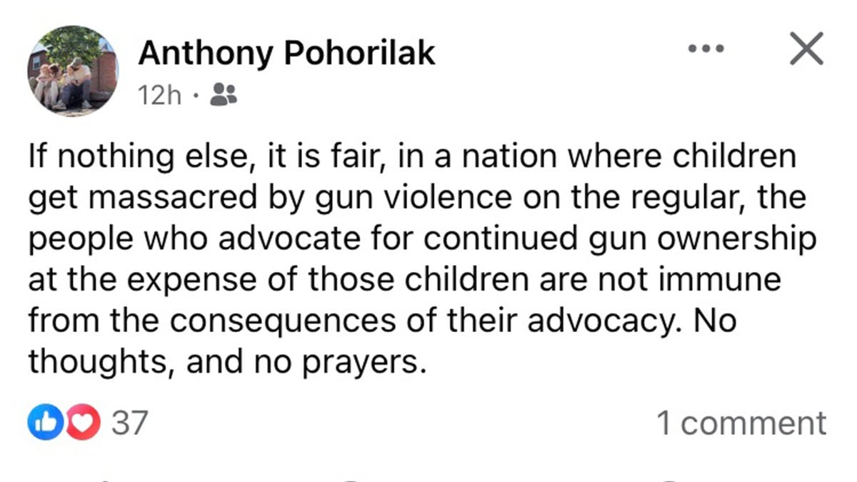 GWU employee Facebook post