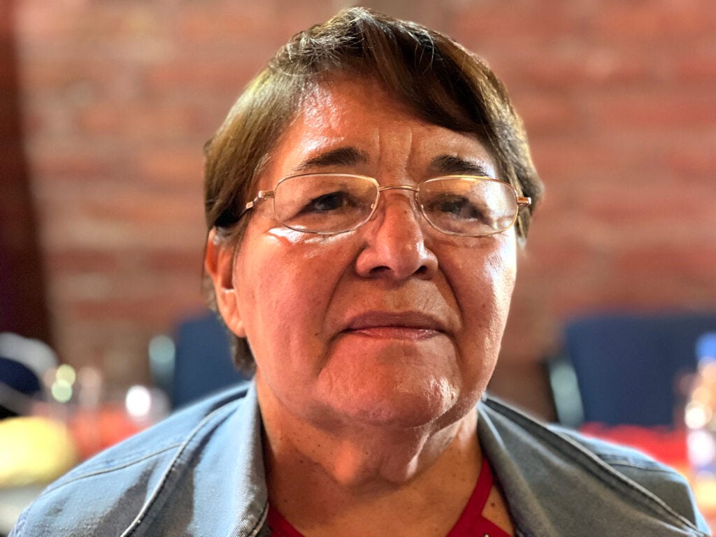 Ana Guircaleo, a member of the Wirkaleo Mapuche community, said she lives in constant fear that another earthquake will shake her home. Credit: Katie Surma/Inside Climate News Ana Guircaleo, a member of the Wirkaleo Mapuche community, said she lives in constant fear that another earthquake will shake her home. Credit: Katie Surma/Inside Climate News