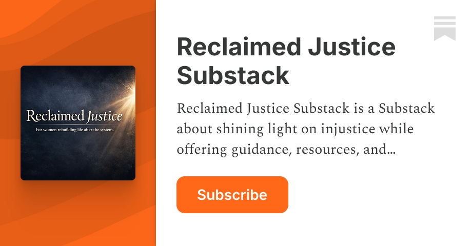 The Silence After Survival - Reclaimed Justice Substack