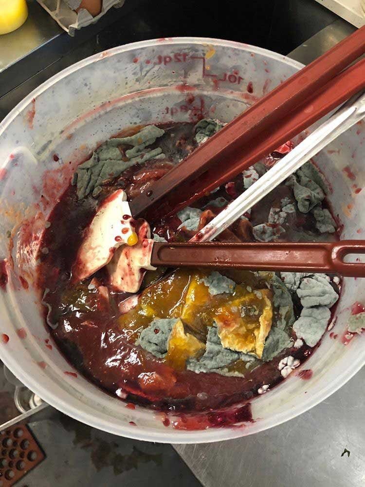 BEFORE THE MOLD SETS — FORKD