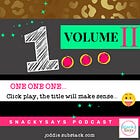 ONE ONE ONE...Volume 2