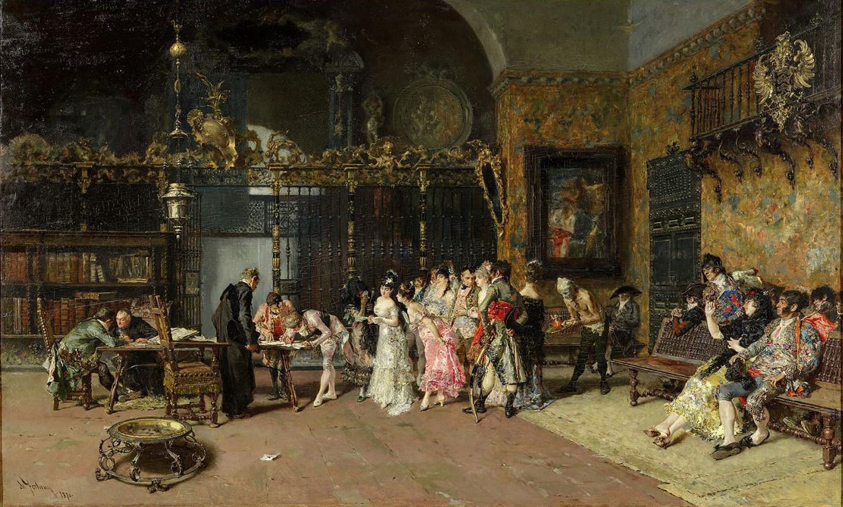 Fortuny Spanish Wedding vestry Fortuny Spanish Wedding vestry