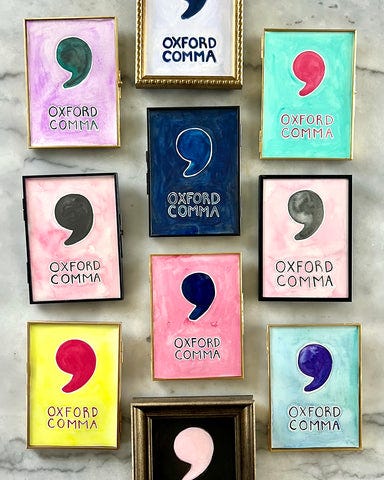 Oxford Commas Susannah Carson Art
