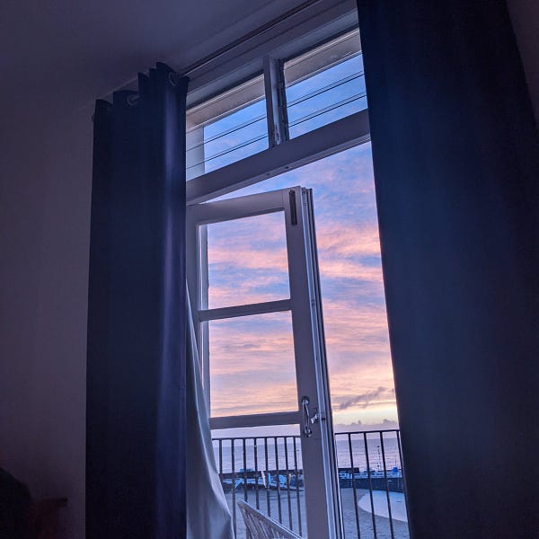 Sunrise at 07:15