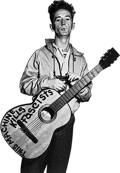 can guitars kill fascists?. Who would argue with Woody Guthrie… | by Amelia  Nagoski, DMA | Medium