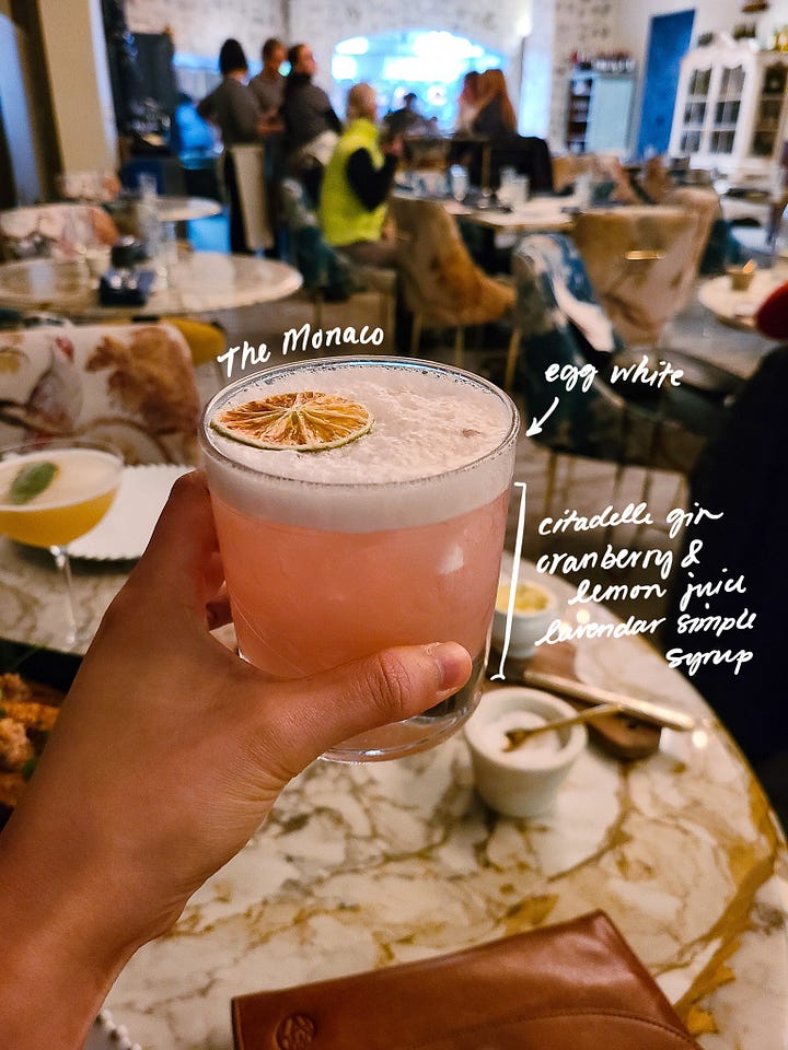 Coquette Charlotte cocktails