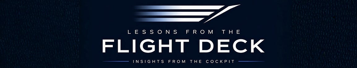 Lessons From The Flight Deck ✈