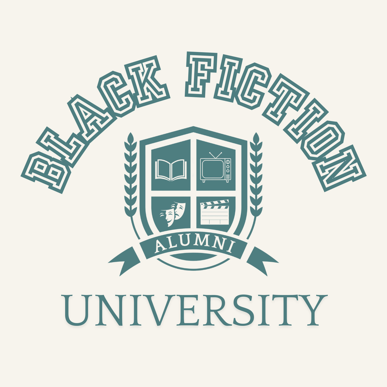 Black Fiction University logo