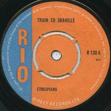 Train to Skaville by The Ethiopians 7"