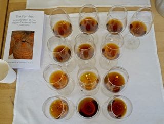 Four flights of wine Four flights of wine