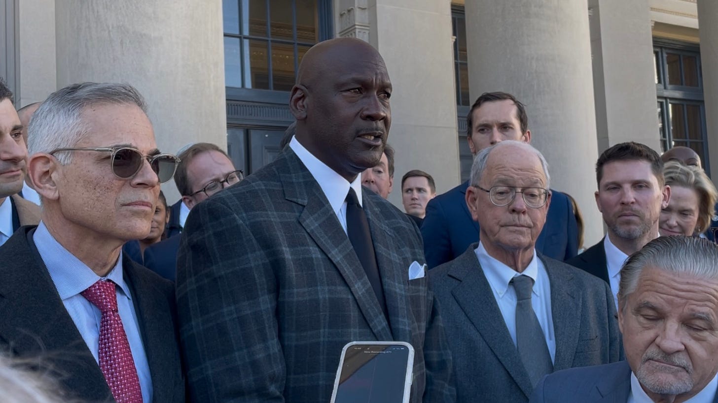 23XI Racing, Front Row Motorsports, and NASCAR reached a settlement in their 9-day antitrust lawsuit. 23XI Racing, Front Row Motorsports, and NASCAR reached a settlement in their 9-day antitrust lawsuit.