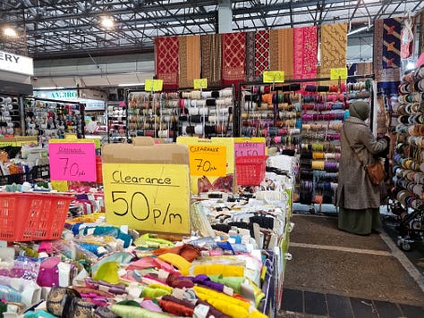 Queens Market haberdashery