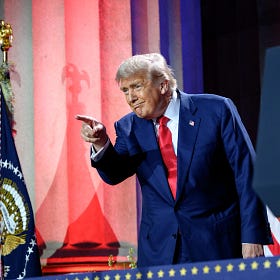 A desperate Trump downplays domestic violence