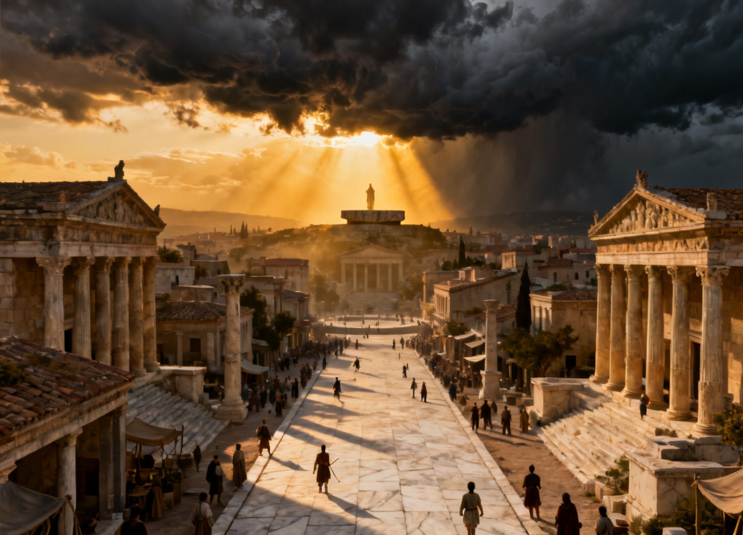 A dark cloud over Corinth