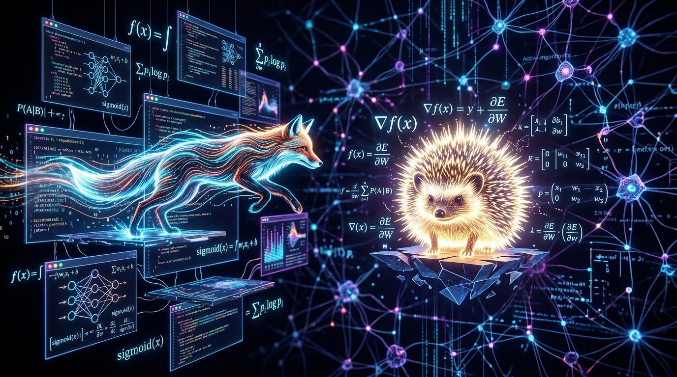 AI có thể là một con cáo hoàn hảo, nhưng những cái gai mà ta cứ chạm vào mãi, có lẽ vẫn là phần người chưa tối ưu hóa.