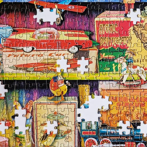 Big Ben Milton Bradley Toy Wonderama Jigsaw Puzzle