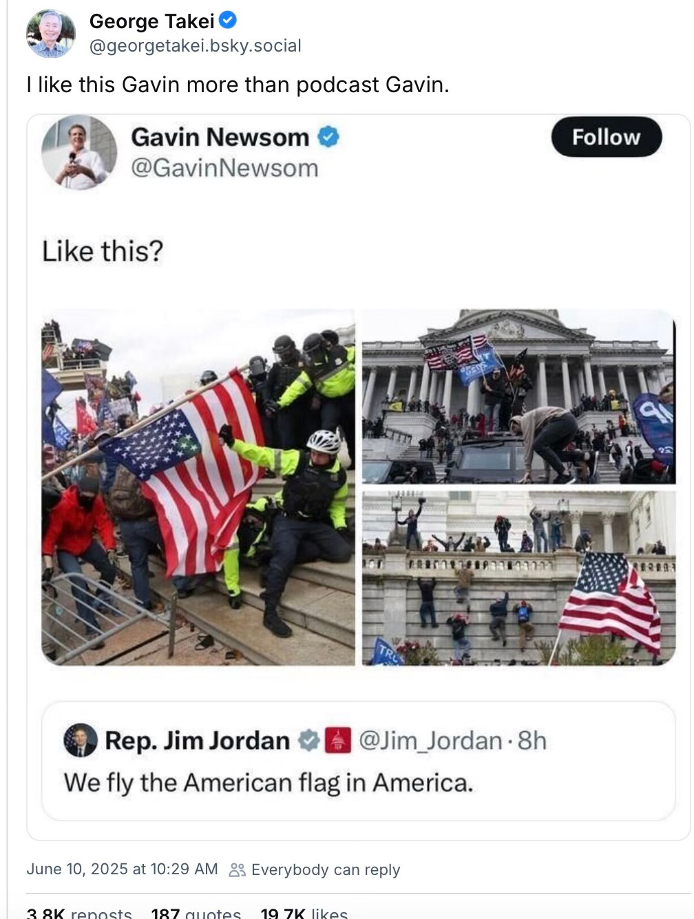 I like this Gavin more than podcast Gavin.