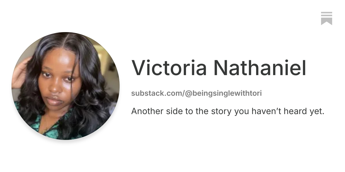 Victoria Nathaniel | Substack