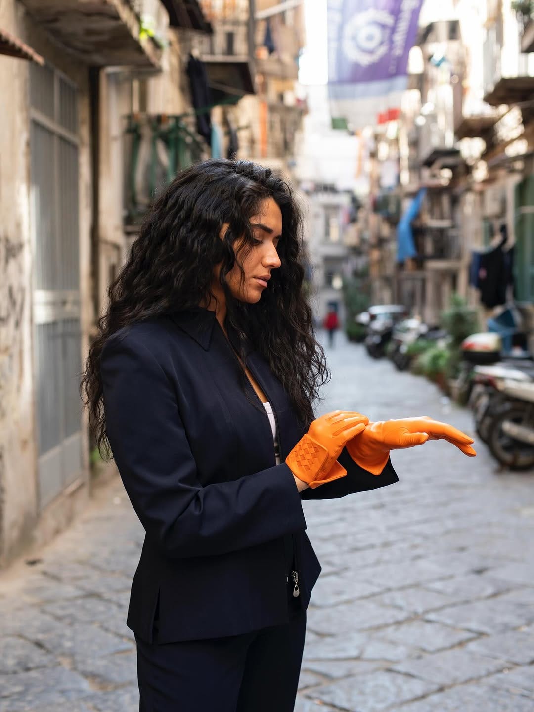 小物 NEU_IN 23AW pleats detail leather gloves The Neapolitan Art of Leather Gloves