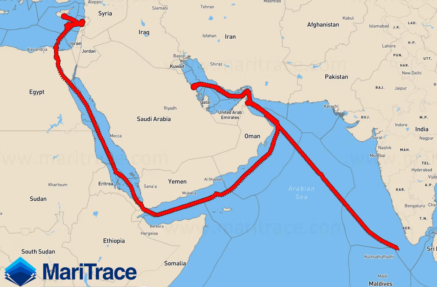 Navigating risks in the Strait of Hormuz — MariTrace