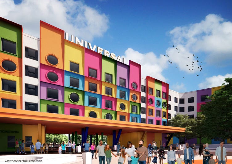 Universal Kids Resort Hotel rendering