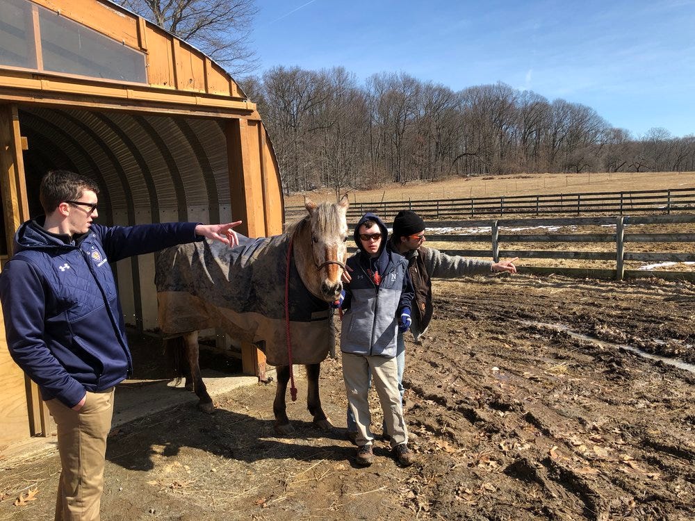 Dylan and Dustin Sweeney farming with Jose @ Otto Specht