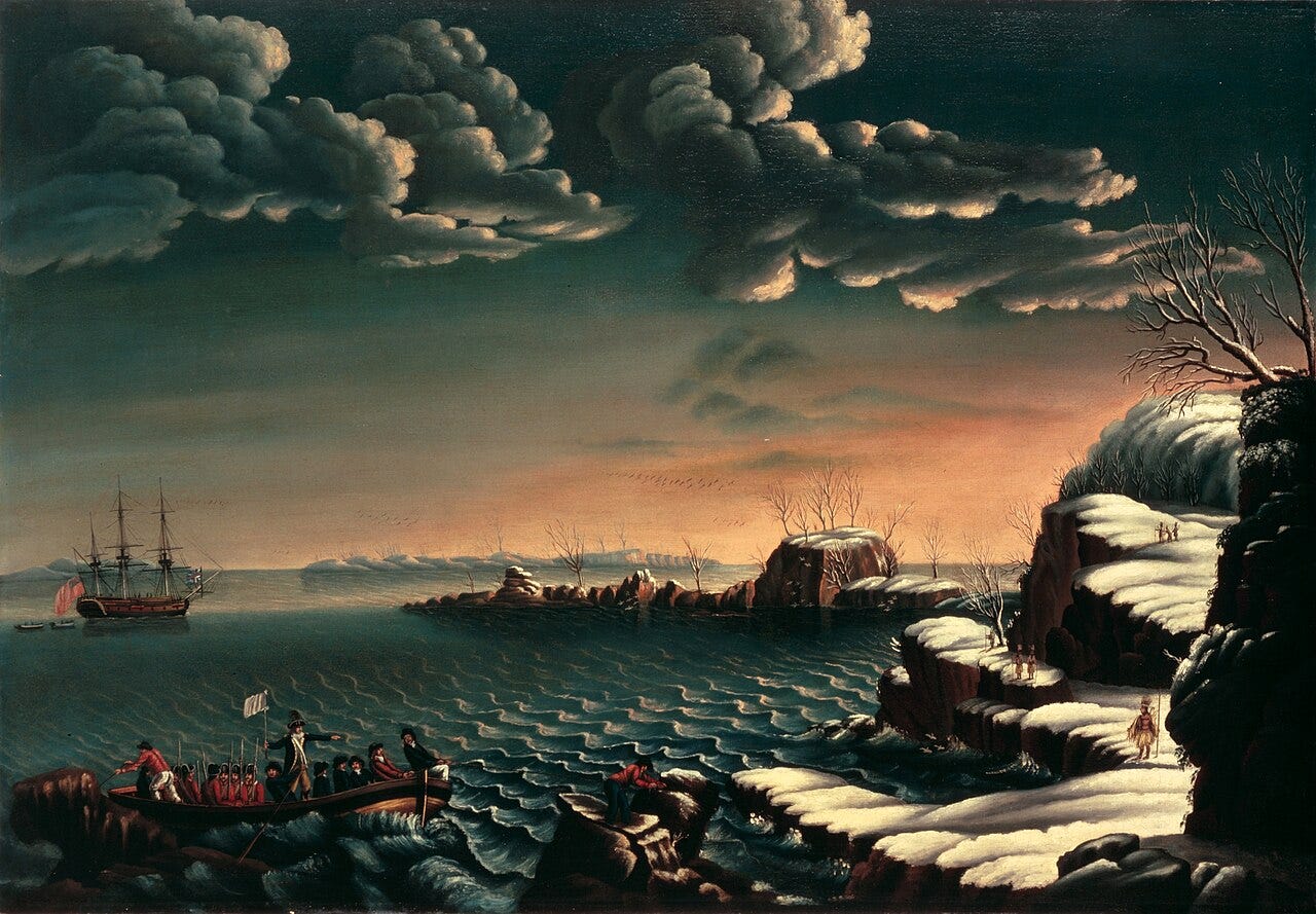 Landing of the Pilgrims, ca.1805 Landing of the Pilgrims, ca.1805