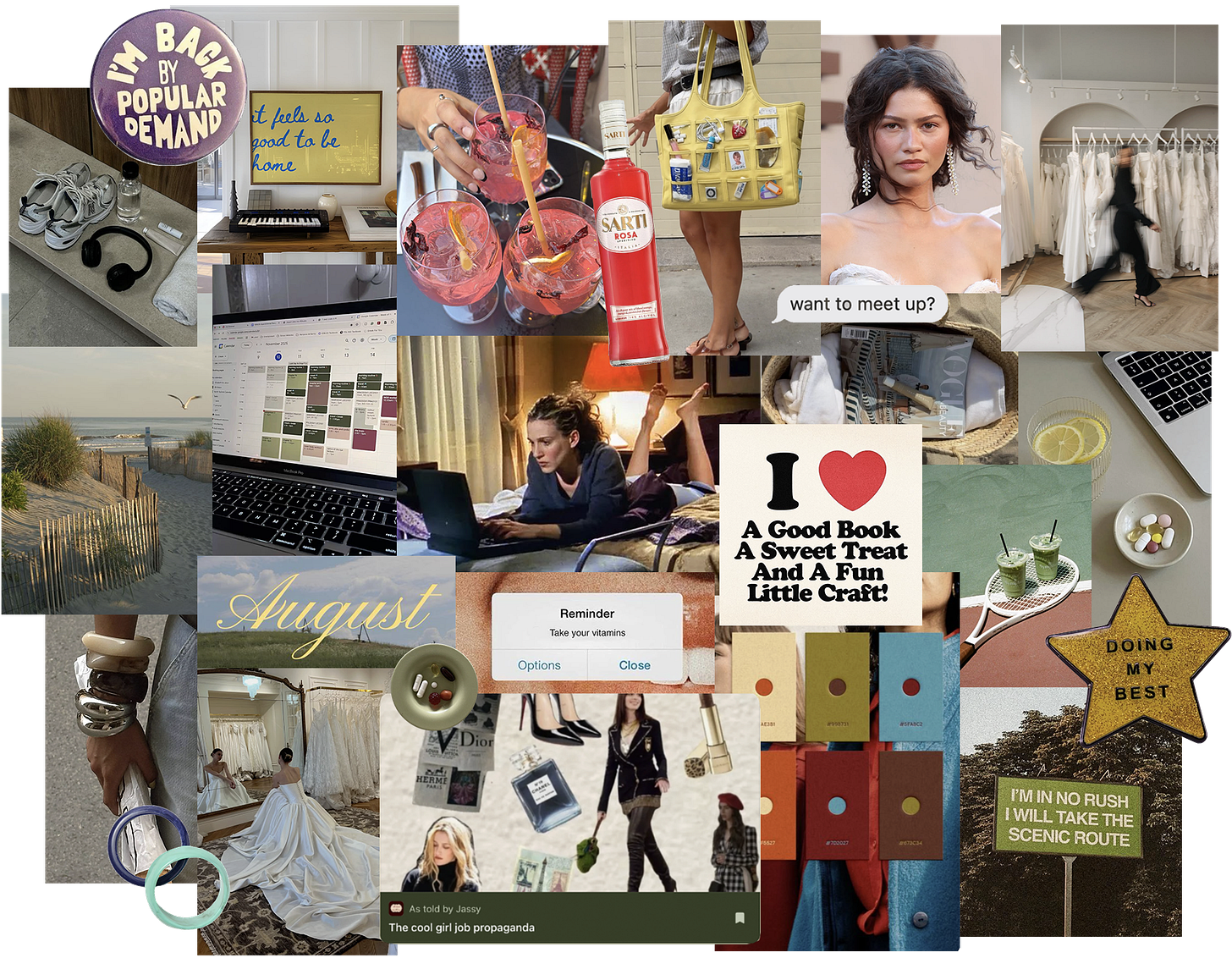 Bella's August mood board