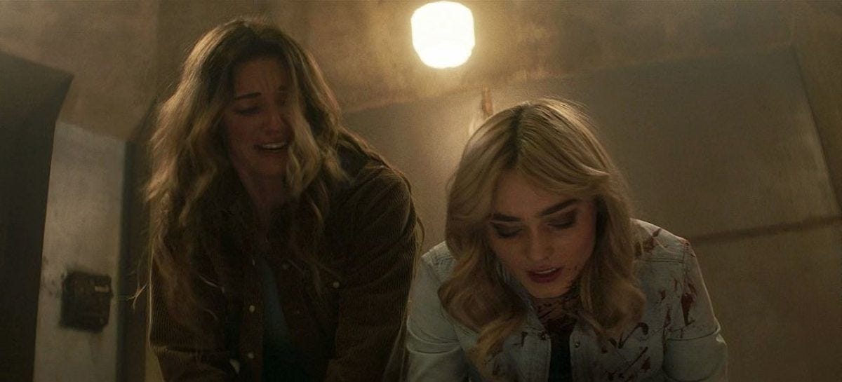 The Winchesters overwrought scene of John Winchester dying but we know he won't. The Winchesters overwrought scene of John Winchester dying but we know he won't.